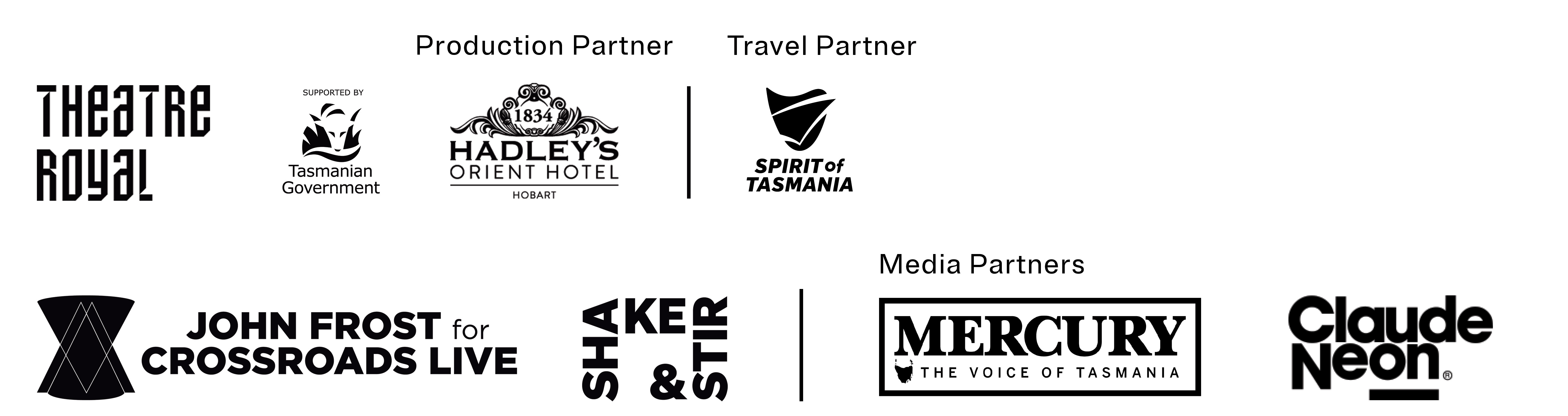 A collection of sponsor logos